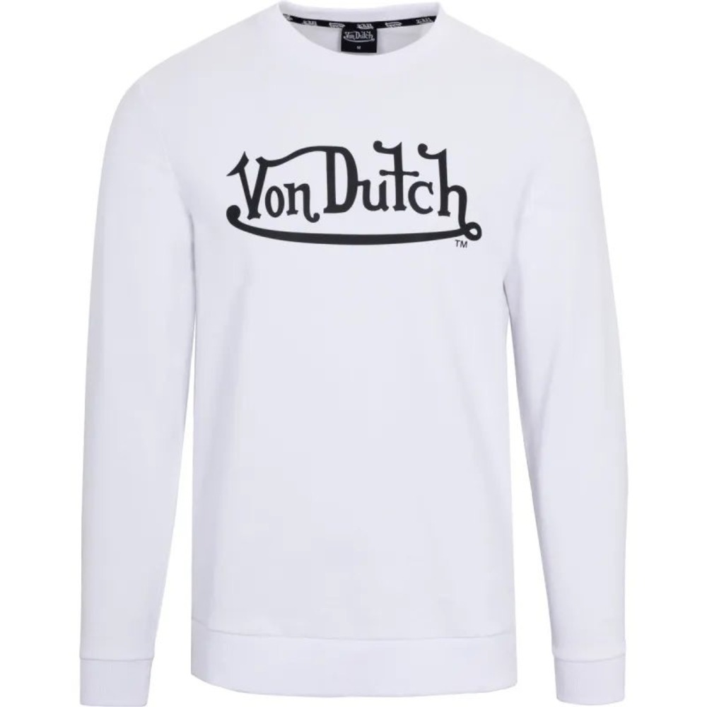 NEW Von Dutch Originals Logo Long Sleeve Tee Flying Eyeball White XS VDSB3TP005